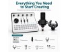 JOYPEER Star F1 Audio Mixer Live Streaming Wired Noise Reduction 48V Phantom Power 4000mAh JOYPEER Star F1 Audio Mixer Live Streaming Wired Noise Reduction 48V Phantom Power 4000mAh